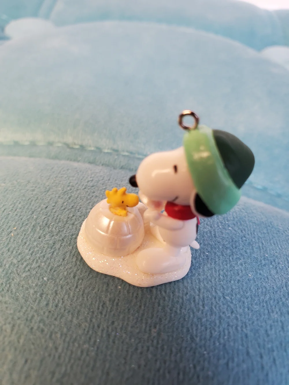 Hallmark Keepsake Mini Ornament Winter Fun with Snoopy 17th Series 2014 QXM8503